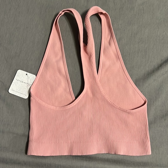 NWT 🩷💙Free People v neck bralette - Picture 2 of 4